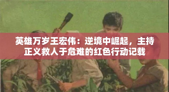 英雄万岁王宏伟：逆境中崛起，主持正义救人于危难的红色行动记载
