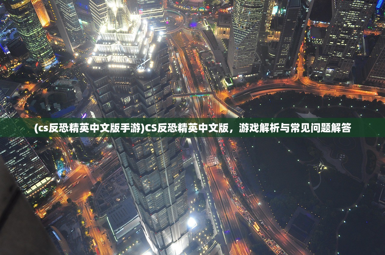 (cs反恐精英中文版手游)CS反恐精英中文版，游戏解析与常见问题解答